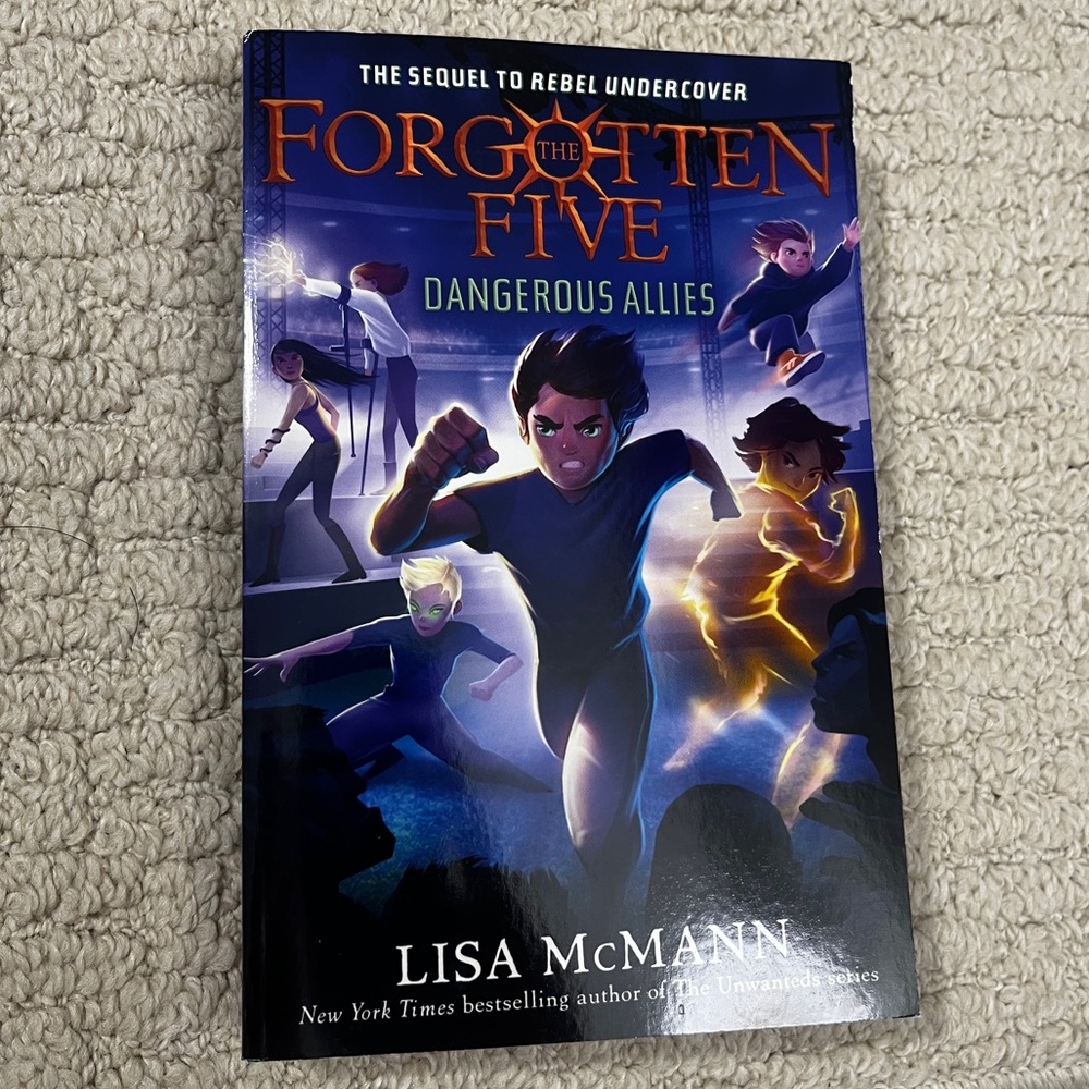 The Forgotten Five Dangerous Allies Book 4 by Lisa McMann forgotten 5